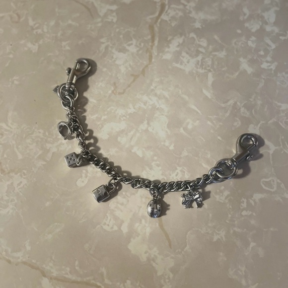 Coach Silver Charm Strap - Picture 1 of 2